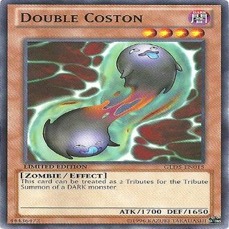 Yu-Gi-Oh! - Double Coston (GLD5-EN015) - Gold Series: Haunted Mine - Limited Edition