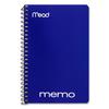 Memo Book, College Ruled, 6 x 4 in, Wirebound, 40 Sheets, Assorted, by MEAD view 1