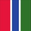 flaggenmeer Gambia Flag 110 g/m, approx. 300 x 120 cm view 1