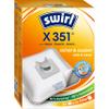 Swirl X 351 Vacuum Cleaner Bags for Hoover, Rowenta and Severin, 4 Bags view 1