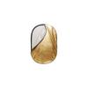 Linkstar R-6090SW 60 x 90 cm 2-in-1 Reflector, Silver/White view 1