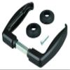Alberts 419035 Door Handle | Aluminum | 40 x 107.5 mm | Pair view 1