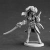 Angelica Fairweather, Pirate Captain Miniature by Reaper view 1