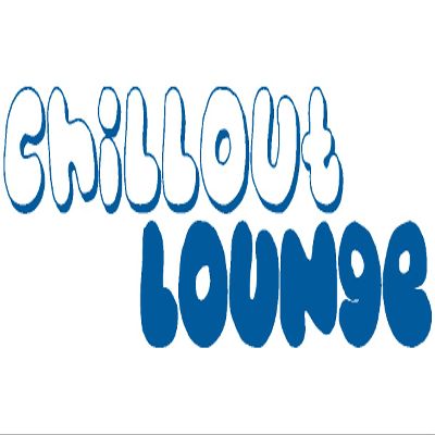 Samunshi “Chillout Lounge” Wall Decal, 120 x 31 cm, Gentian Blue