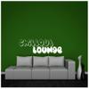 Samunshi “Chillout Lounge” Wall Decal, 120 x 31 cm, Gentian Blue view 3