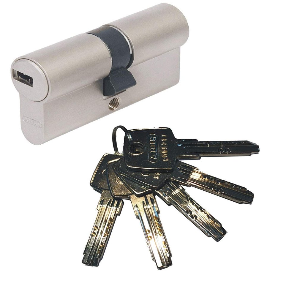 ABUS EC550 Profile Double Cylinder, 35/50 mm, with 5 Keys