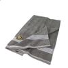 GZZE Rio Bath Towel, 100% Cotton, 70 x 140 cm, Solid Taupe view 2