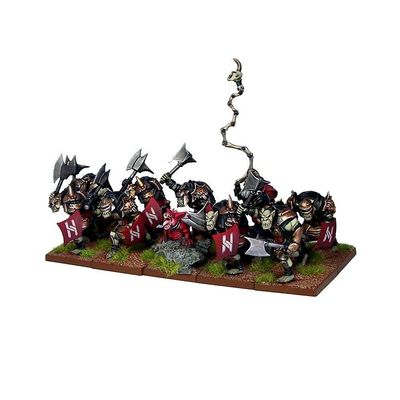 Mantic Games MGKWK74-1 Slave Orc Troop Miniature Game, Multicolored