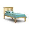 Julian Bowen Barcelona Single Bed with Low Footboard, Pine view 3