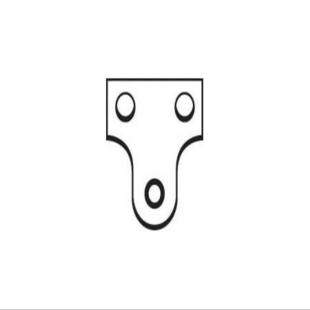 X Hooks Picture Hangers, Brass, One Size