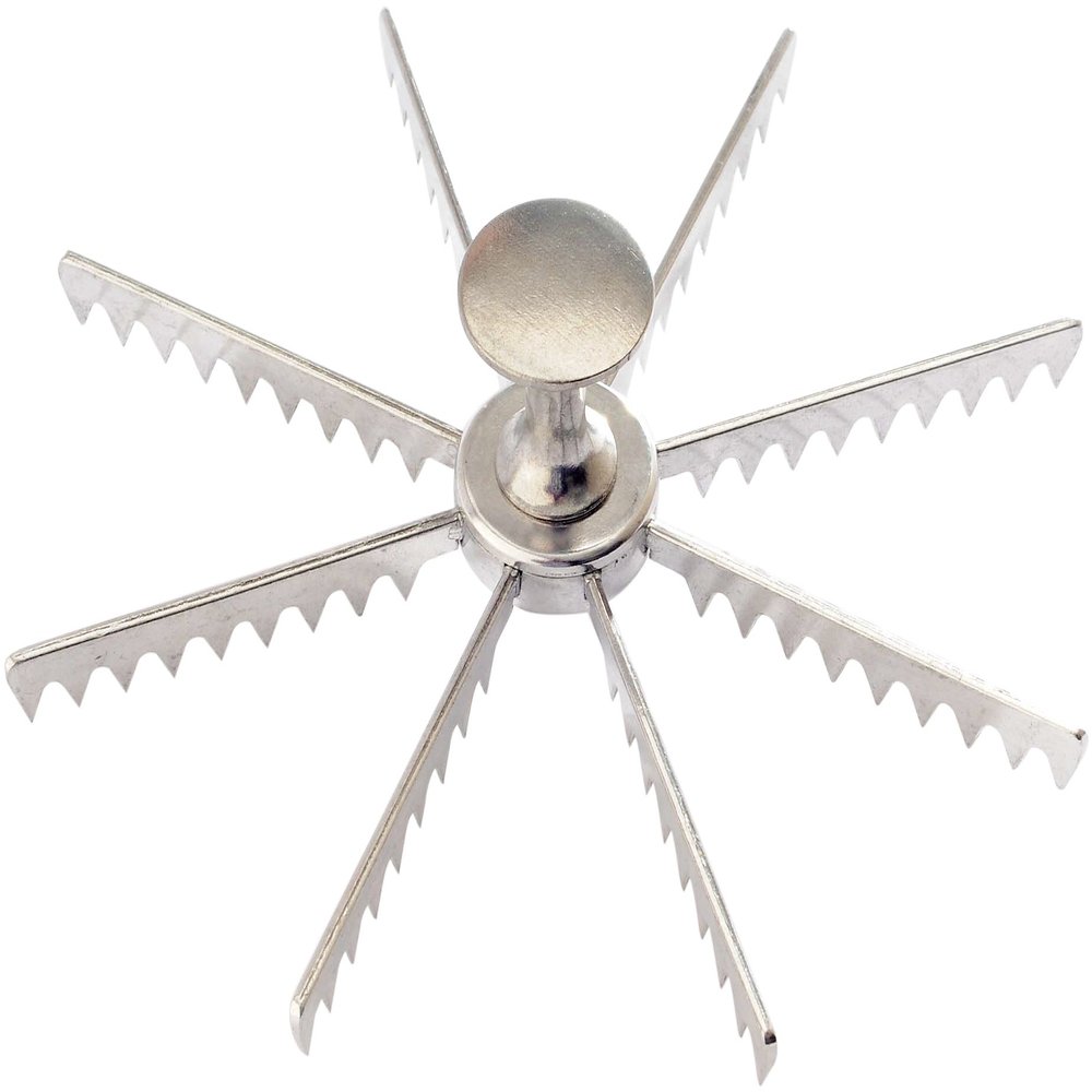 Norpro 3265 8-Piece Pie Divider, Aluminum, Silver, One Size