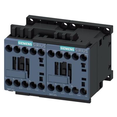 Siemens Reversing Contactor AC-3, 4 kW, 400 V, 110 V AC, S00, Screw Connection