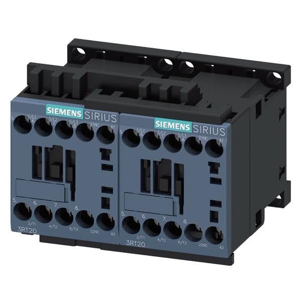 Siemens Reversing Contactor AC-3, 4 kW, 400 V, 110 V AC, S00, Screw Connection