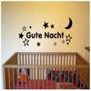 Samunshi “Good Night” Wall Decal, 50 x 22 cm, Turquoise view 3
