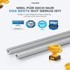 Büchel Unisex Seku Clip Spoke Reflectors, 36-Pack, Silver, 80 mm view 2