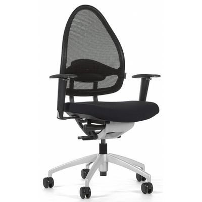 Topstar Open Base 10 Office Swivel Chair, Black
