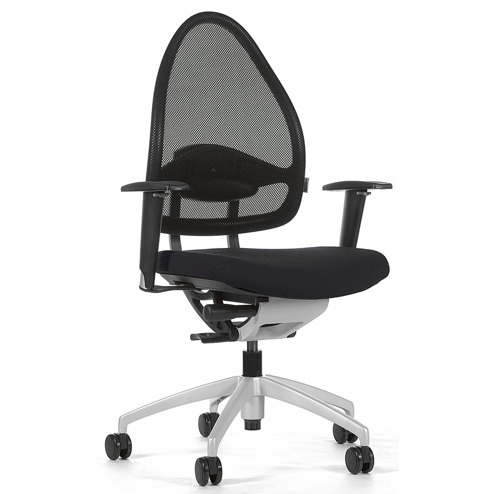 Topstar Open Base 10 Office Swivel Chair, Black