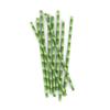 Kikkerland CU75 Paper Straws, Green, 22.8 x 15.2 x 4 cm view 1