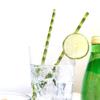 Kikkerland CU75 Paper Straws, Green, 22.8 x 15.2 x 4 cm view 3