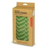 Kikkerland CU75 Paper Straws, Green, 22.8 x 15.2 x 4 cm view 4
