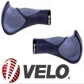 Screw-On Grip ERGO BAR-135/135 VELO Black/Gray