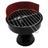 Metal Grill-Design Ashtray, 11.5 cm, for Balconies, Parties & Celebrations (LHS) view 1