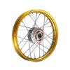 12-Inch Front Aluminum Rim, Black Anodized, for 12 mm Axle Motocross Pit Bike view 3