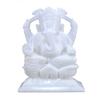 StonKraft White Marble Ganesha Idol for Daily Puja, 9 Inch view 1