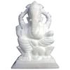 StonKraft White Marble Ganesha Idol for Daily Puja, 9 Inch view 3