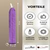gravurART Purple Pearl Sealing Wax with Wick, 3 Sticks view 2
