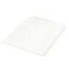 Fleuresse Colours Fitted Sheet, Solid Mako Satin, Off-White, 200 x 200 cm view 1