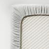 Fleuresse Colours Fitted Sheet, Solid Mako Satin, Off-White, 200 x 200 cm view 3