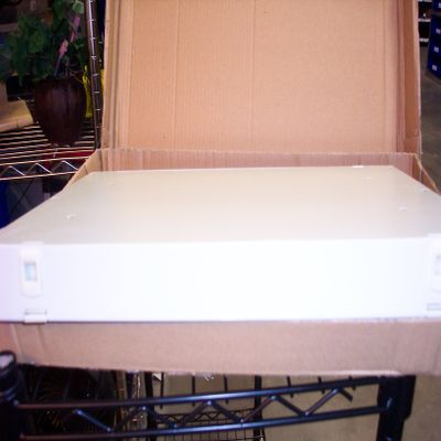 Ultra Spec Cables SC LC FC ST Fiber Optic Distribution Drawer, 12 Ports, Cabinet Interior Shelf