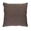 Linum Shepherd Cushion Cover B91, Dark Brown Herringbone, 50 x 50 cm view 1