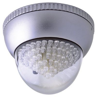 COP Security 15-IL04 DC 12 V/AC 24 V Indoor Wide-Angle Infrared Illuminator, Silver