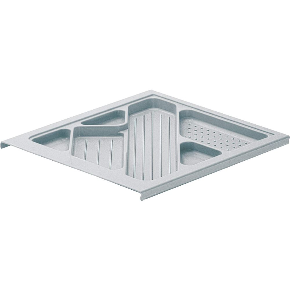Writing Utensil Tray, 25 mm High, 380/392, Aluminum Look, Item 9007183