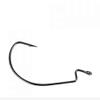 Iron Claw Offset Worm R Hooks, Red, Size 1/0 – Unrigged Fishing Hooks view 1