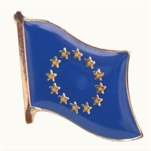 Yantec European Flag Pin