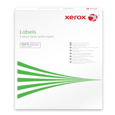 Xerox 003R95813 White Color Address Labels, 99 x 139 mm, 400 Labels