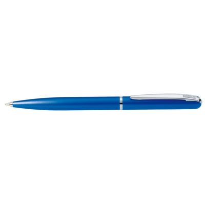 ONLINE Event Blue Twist-Action Ballpoint Pen, Aluminum, SoftFLOW Refill, 0.7 mm, Black Ink, Gift Case