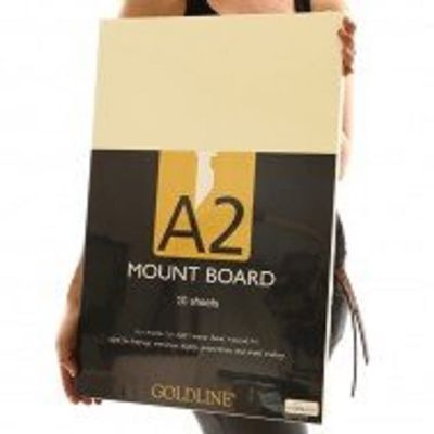Clairefontaine GMB2 ASTLZ 10 A2 Mat Boards, 1.25 mm