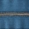 YKK Auto-Lock Zipper No. 145, Slate Blue, 23 cm view 2