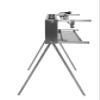 Schneider Grill Appliance 66 for Chicken, Rolled Roast or Spit Roasting, 16b, Silver/Stainless Steel view 2