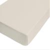 biberna 0077641 Topper Jersey-Elastic Fitted Sheet, 8–12 cm, 90–100 × 190–220 cm, Putty view 1
