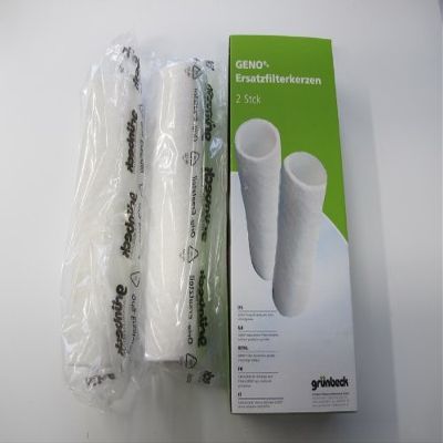 Grünbeck Replacement Filters for FM 150 Water Filter, 2-Pack, 50 µm, Without Protective Bell