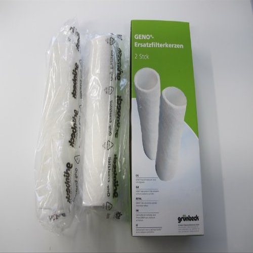 Grünbeck Replacement Filters for FM 150 Water Filter, 2-Pack, 50 µm, Without Protective Bell