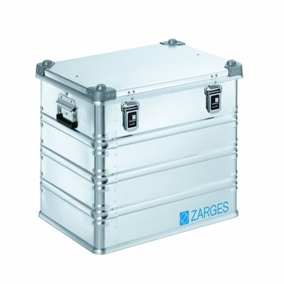 Zarges K470 Aluminum Case, 40837, Metallic Silver, 22.4 x 15.7 x 17.7