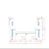 Furnitech Living Room Wall Unit with RGB LED, 16 Colors (Future C86-22DZ-LB-M11 1B) view 2