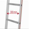HYMER Two-Section Rope Extension Ladder, 2 x 20 Rungs, 405140 view 2