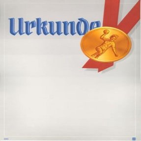Albert Hoffmann Certificate Publisher Handball / 930 / 966 / Premium Cardstock (300 g/m²), 100 pcs